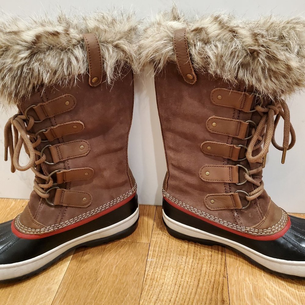 Sorel Joan of Artic Boots Red Dahlia